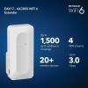 NETGEAR WiFi 6 Mesh Range Extender (EAX15) – Add up to 1,500 sq. ft., 20 Devices with AX1800 Dual-Band Wireless Signal Repeater (up to 1.8 Gbps Speed), WPA3 Security, One Network Name(3.0Gbps)