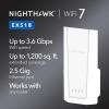 NETGEAR WiFi Mesh Range Extender (EX5000) – Covers up to 1,000 sq.ft. and 15 Devices with AC1200 Dual Band Wireless Signal Booster & Repeater (up to 1200 Mbps Speed) – Compact Wall Plug Design(WiFi 7  3.6Gbps)