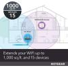 NETGEAR WiFi Mesh Range Extender (EX5000) – Covers up to 1,000 sq.ft. and 15 Devices with AC1200 Dual Band Wireless Signal Booster & Repeater (up to 1200 Mbps Speed) – Compact Wall Plug Design(WiFi 5  1.2Gbps)