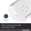 NETGEAR WiFi Mesh Range Extender (EX5000) – Covers up to 1,000 sq.ft. and 15 Devices with AC1200 Dual Band Wireless Signal Booster & Repeater (up to 1200 Mbps Speed) – Compact Wall Plug Design(WiFi 5  1.2Gbps)