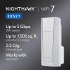 NETGEAR WiFi Mesh Range Extender (EX6250) – Covers up to 1,500 sq.ft. and 25 Devices with AC1750 Dual Band Wireless Signal Booster & Repeater (up to 1750 Mbps Speed), Plus Mesh Smart Roaming(WiFi 7  5.0Gbps)