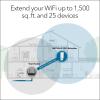 NETGEAR WiFi Mesh Range Extender (EX6250) – Covers up to 1,500 sq.ft. and 25 Devices with AC1750 Dual Band Wireless Signal Booster & Repeater (up to 1750 Mbps Speed), Plus Mesh Smart Roaming(WiFi 5  1.7Gbps)
