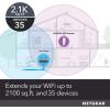 NETGEAR WiFi Mesh Range Extender (EX6400) – Add up to 2,100 sq. ft., 35 Devices – AC1900 Dual Band Wireless Signal Booster & Repeater (up to 1.9 Gbps Speed), Smart Roaming – Free Expert Help(WiFi 5  1.9Gbps)