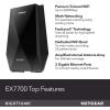 NETGEAR WiFi Mesh Range Extender EX7700 – Coverage up to 2300 sq.ft. and 45 Devices with AC2200 Tri-Band Wireless Signal Booster & Repeater (up to 2200Mbps Speed), Plus Mesh Smart Roaming
