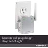 NETGEAR Wi-Fi Range Extender EX2700 – Coverage Up to 800 Sq Ft and 10 Devices with N300 Wireless Signal Booster & Repeater (Up to 300Mbps Speed), and Compact Wall Plug Design