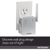 NETGEAR Wi-Fi Range Extender EX3700 – Coverage Up to 1000 Sq Ft and 15 Devices with AC750 Dual Band Wireless Signal Booster & Repeater (Up to 750Mbps Speed), and Compact Wall Plug Design(WiFi 5  0.75Gbps (Discontinued))