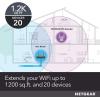 NETGEAR Wi-Fi Range Extender EX3700 – Coverage Up to 1000 Sq Ft and 15 Devices with AC750 Dual Band Wireless Signal Booster & Repeater (Up to 750Mbps Speed), and Compact Wall Plug Design(WiFi 5  0.75Gbps (Discontinued))