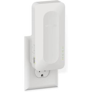 NETGEAR WiFi 6 Mesh Range Extender (EAX15) – Add up to 1,500 sq. ft., 20 Devices with AX1800 Dual-Band Wireless Signal Repeater (up to 1.8 Gbps Speed), WPA3 Security, One Network Name(3.0Gbps)