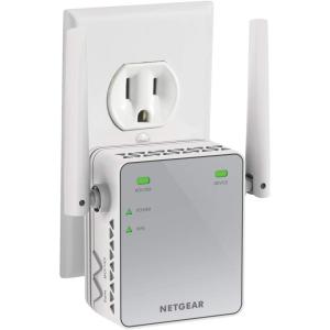 NETGEAR Wi-Fi Range Extender EX2700 – Coverage Up to 800 Sq Ft and 10 Devices with N300 Wireless Signal Booster & Repeater (Up to 300Mbps Speed), and Compact Wall Plug Design