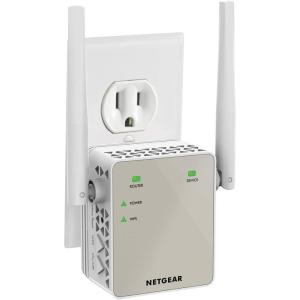 NETGEAR Wi-Fi Range Extender EX3700 – Coverage Up to 1000 Sq Ft and 15 Devices with AC750 Dual Band Wireless Signal Booster & Repeater (Up to 750Mbps Speed), and Compact Wall Plug Design(WiFi 5  1.2Gbps (Active))