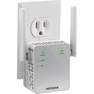 NETGEAR Wi-Fi Range Extender EX3700 – Coverage Up to 1000 Sq Ft and 15 Devices with AC750 Dual Band Wireless Signal Booster & Repeater (Up to 750Mbps Speed), and Compact Wall Plug Design(WiFi 5  0.75Gbps (Discontinued))