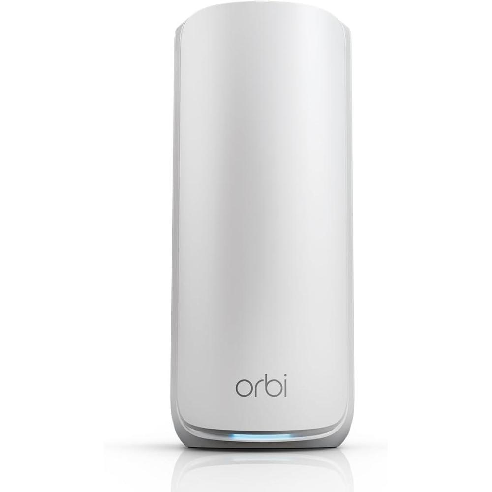 image:imageNETGEAR Orbi 870 Series TriBand WiFi 7 Mesh System RBE873  Router  2 Satellite Extenders Security Features Up to 21 Gbps Covers Up to 9000 Sq Ft 150 Devices 10 Gig Internet Port BE21000WiFi 7 Satellite