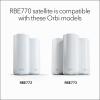 NETGEAR Orbi 770 Series Tri-Band WiFi 7 Mesh Network System (RBE773) – Router + 2 Satellite Extenders, Security Features, Up to 11Gbps, Covers up to 8,000 sq. ft., 100 Devices, 2.5 Gig Internet Port(WiFi 7  Satellite)