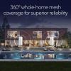 NETGEAR Orbi 870 Series Tri-Band WiFi 7 Mesh System (RBE873) – Router + 2 Satellite Extenders, Security Features, Up to 21 Gbps, Covers Up to 9,000 Sq. Ft., 150 Devices, 10 Gig Internet Port, BE21000(WiFi 7 System)