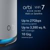 NETGEAR Orbi 970 Series (RBE970) Quad-Band WiFi 7 Mesh Add-on Satellite – Works with Existing 970 Series (973/972/971S), Security Features, Covers up to 3,300 sq. ft., BE27000 802.11be(WiFi 7)