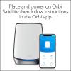 NETGEAR Orbi 970 Series (RBE970) Quad-Band WiFi 7 Mesh Add-on Satellite – Works with Existing 970 Series (973/972/971S), Security Features, Covers up to 3,300 sq. ft., BE27000 802.11be(WiFi 6)