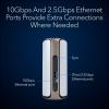 NETGEAR Orbi 970 Series (RBE970) Quad-Band WiFi 7 Mesh Add-on Satellite – Works with Existing 970 Series (973/972/971S), Security Features, Covers up to 3,300 sq. ft., BE27000 802.11be(WiFi 7)
