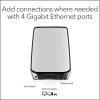 NETGEAR Orbi 970 Series (RBE970) Quad-Band WiFi 7 Mesh Add-on Satellite – Works with Existing 970 Series (973/972/971S), Security Features, Covers up to 3,300 sq. ft., BE27000 802.11be(WiFi 6)