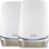 NETGEAR Orbi 870 Series Tri-Band WiFi 7 Mesh System (RBE873) – Router + 2 Satellite Extenders, Security Features, Up to 21 Gbps, Covers Up to 9,000 Sq. Ft., 150 Devices, 10 Gig Internet Port, BE21000(WiFi 6E System)