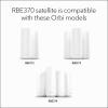 NETGEAR Orbi 370 Series Dual-Band WiFi 7 Mesh Network System for Home (RBE373) – Wireless Router + 2 Extenders, Security Features, 5 Gbps, Covers 6,000 sq.ft., 70 Devices, 2.5GB Internet Port, BE5000(WiFi 7  Satellite)