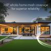 NETGEAR Orbi Whole Home Tri-Band Mesh WiFi 6 System (RBK753) – Router with 2 Satellite Extenders | Coverage up to 7,500 sq. ft. and 40+ Devices | AX4200 (Up to 4.2Gbps)(2-Pack)