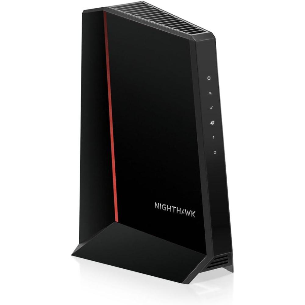 image:imageNETGEAR Nighthawk Cable Modem CM1200  Compatible with All Cable Providers Including Xfinity by Comcast Spectrum Cox  for Plans Up to 2 Gigabits  4 x 1G Ethernet Ports  DOCSIS 31 BlackNEW 2Gbps