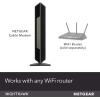 NETGEAR Nighthawk Cable Modem CM1200 – Compatible with All Cable Providers Including Xfinity by Comcast, Spectrum, Cox | for Plans Up to 2 Gigabits | 4 x 1G Ethernet Ports | DOCSIS 3.1, Black(2 Gbps)