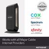 NETGEAR Nighthawk Multi-Gig Cable Modem for Xfinity Voice (CM2050V) – for Cable Plans up to 2.5Gbps – DOCSIS 3.1-2 Phone Lines(Modem)