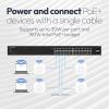 NETGEAR S350 Series 26-Port Gigabit Ethernet PoE+ Smart Managed Essentials Switch – 24 x 1G PoE+ @ 190W, 2 x 1G Dedicated SFP – Desktop or Rackmount (GS324TPv2)