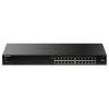 NETGEAR S350 Series 26-Port Gigabit Ethernet PoE+ Smart Managed Essentials Switch – 24 x 1G PoE+ @ 190W, 2 x 1G Dedicated SFP – Desktop or Rackmount (GS324TPv2)