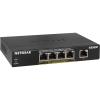 Netgear GS305P-100NAS 5-Port Gigabit Ethernet Unmanaged Switch, Desktop, 55.5W 4xPoE, Sturdy Metal, Fanless, Plug-and-Play(5 port | 4xPoE 55W)
