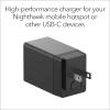 NETGEAR Nighthawk Mobile Fast Charger (MHPADPT) – Powers Your Nighthawk M7 Pro, M7, M6 Pro or M6 Mobile Hotspot or Other USB-C Devices, Ready for International Travel, Compact Design