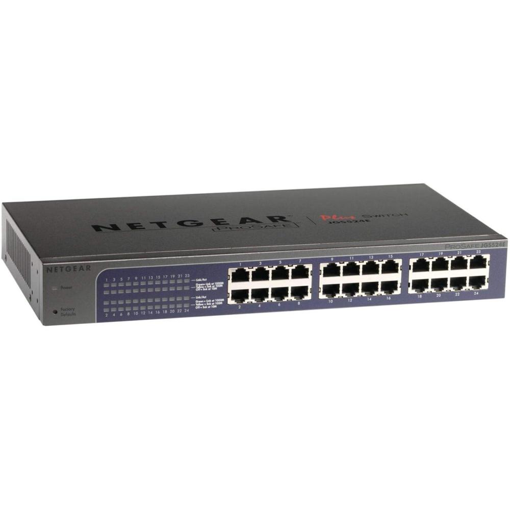 image:imageNETGEAR 5 Port Gigabit Ethernet Managed Network Switch GS305E Desktop or Wall Mount Home Network Hub Office Ethernet Splitter Silent Operation24 Port