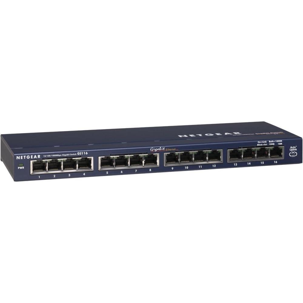 image:imageNETGEAR 8Port Gigabit Smart Managed Plus Switch ProSAFE Lifetime Protection GS108Ev3 Renewed16 Port