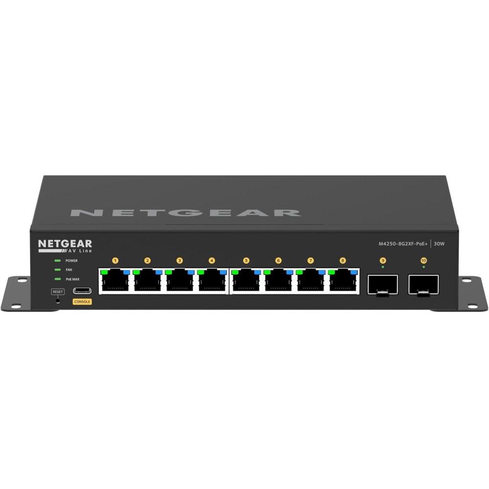 image:imageNETGEAR Fully Managed Desktop Switch GSM4210PX100NAS