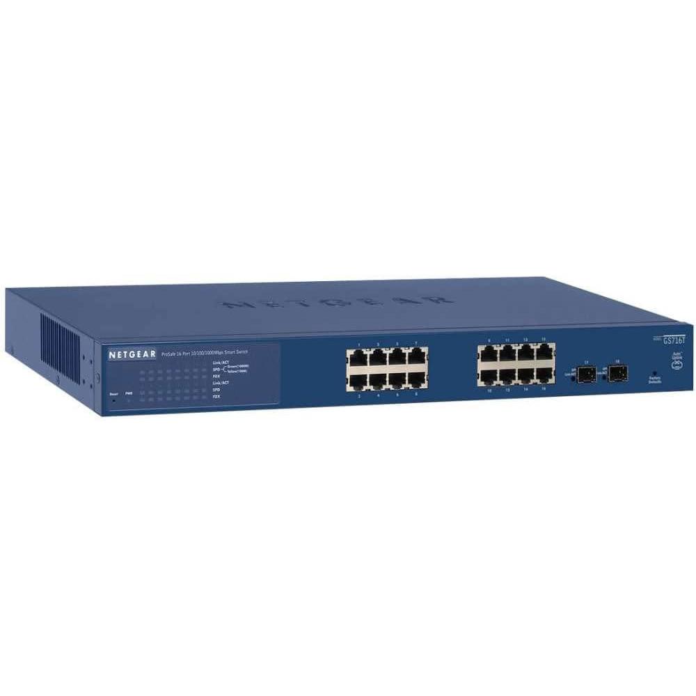 image:imageNETGEAR GS108Tv2 8Port Gigabit Smart Managed Pro Switch ProSAFE Lifetime Protection16 Port  2 x SFP