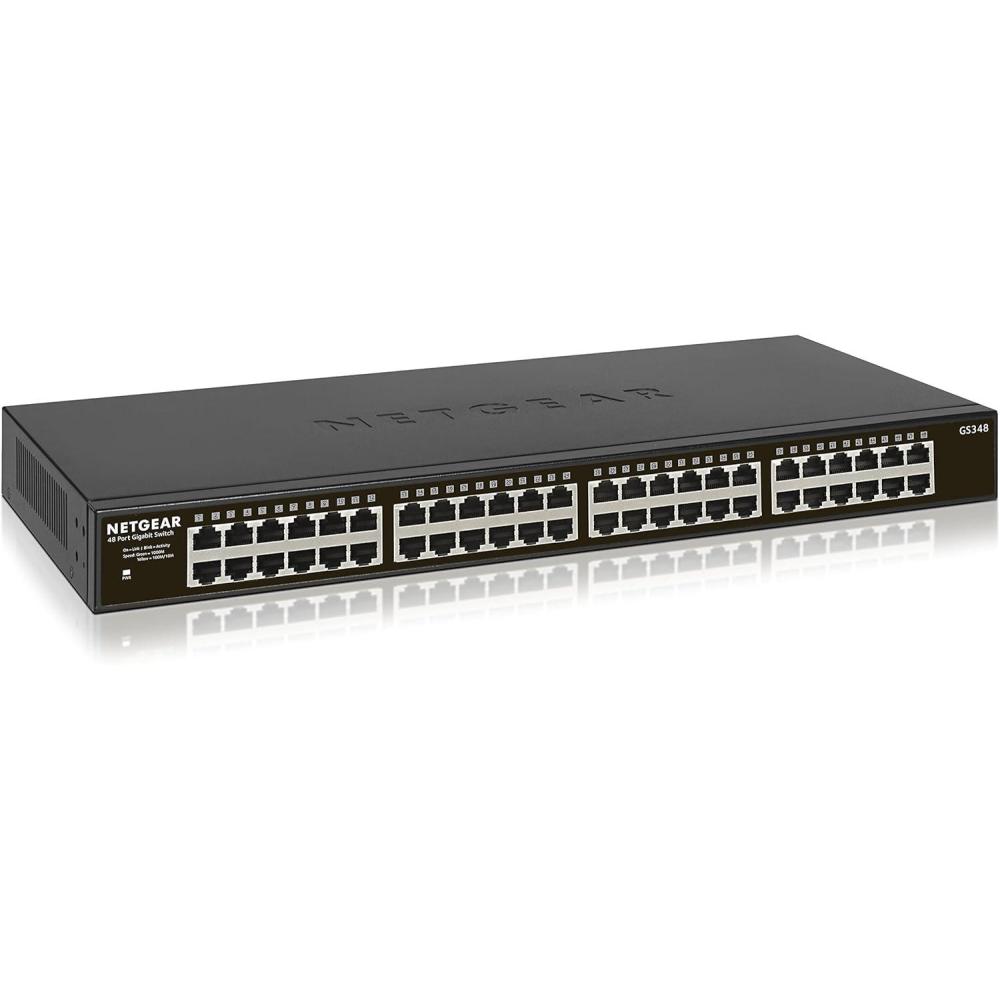 image:imageNETGEAR GS348 48Port Gigabit Ethernet Unmanaged Switch Renewed