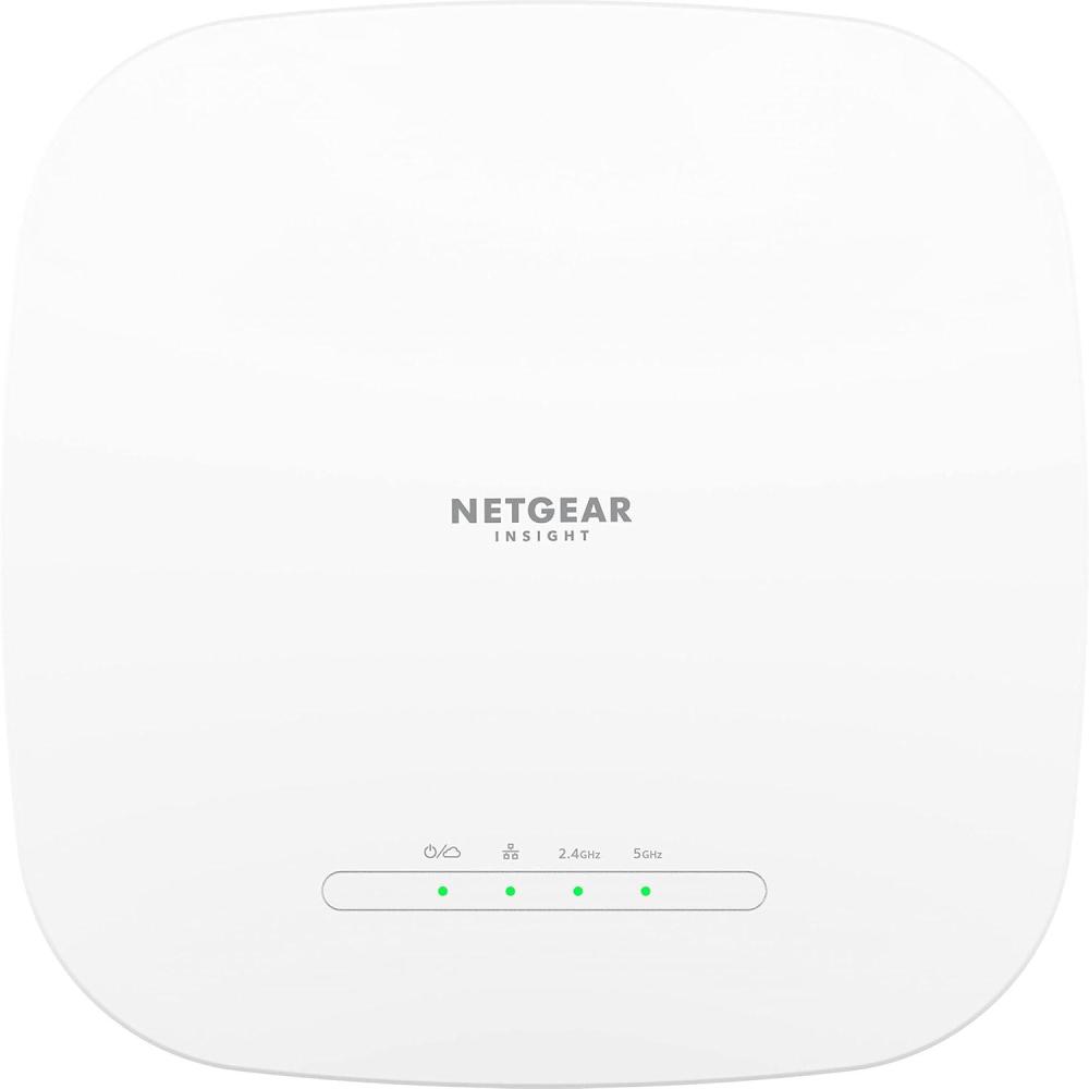 image:imageNetgear Cloud Managed Wireless Access Point WAX615 WiFi 6 DualBand AX3000 80211ax Insight Remote Management PoE or AC Adapter or Mounts not Included RenewedAX3000  WiFi 6  PoE