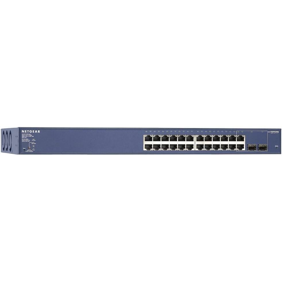 image:imageNetgear GS724TP ProSafe 24Port 101001000 Smart POE Switch