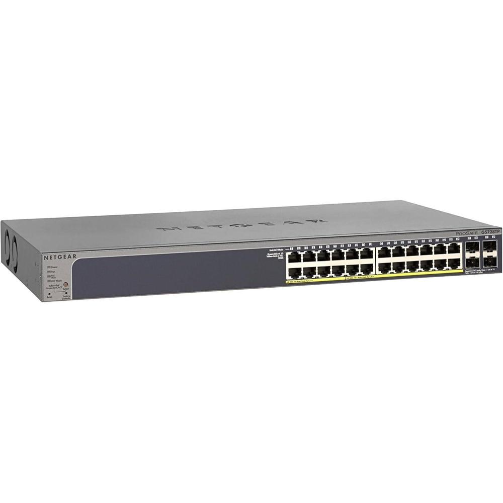 image:imageNetgear ProSafe GS728TP 24 Port PoE Gigabit Smart Switch Renewed