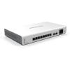 NETGEAR 10-Port Gigabit Ethernet Smart Managed Pro PoE Switch with Insight Cloud Management (GC510PP) – with 8 x PoE+ @ 195W, 2 x 1G SFP, Desktop/Rackmount(Cloud | L2+ Managed)