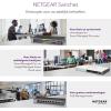 NETGEAR 16-Port Gigabit Ethernet Smart Managed Plus PoE Network Switch, Hub, Internet Splitter (JGS516PE) – with 8 x PoE @ 85W, Desktop/Rackmount, and ProSAFE Lifetime Protection(8 Port | 8xPoE+ 124 W)