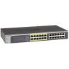 NETGEAR 16-Port Gigabit Ethernet Smart Managed Plus PoE Network Switch, Hub, Internet Splitter (JGS516PE) – with 8 x PoE @ 85W, Desktop/Rackmount, and ProSAFE Lifetime Protection(24 Port | 12xPoE 100W)