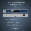 NETGEAR 16-Port Gigabit Ethernet Unmanaged Switch (GS516) – Desktop, Wall, or Rackmount, and Limited Lifetime Protection