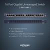 NETGEAR 8-Port Gigabit Smart Managed Plus Switch, ProSAFE Lifetime Protection (GS108Ev3) (Renewed)(16 Port)
