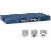 NETGEAR GS108Tv2 8-Port Gigabit Smart Managed Pro Switch, ProSAFE Lifetime Protection(24 Port | 2 x SFP)