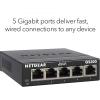 NETGEAR GS305, 5 Port Gigabit Ethernet Network Switch, Ethernet Splitter, Hub, Desktop, Sturdy Metal, Fanless, Plug and Play(5 Port)
