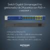 NETGEAR PoE Switch 24 Port Gigabit Ethernet Unmanaged Network Switch (GS524PP) – with 24 x PoE+ @ 300 W, Desktop or Rackmount, and Limited Lifetime Protection (Renewed)(24 Port | 8xPoE+  16xPoE++ 480W)