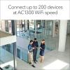 NETGEAR Wireless Access Point (WAC510) – Dual-Band AC1300 WiFi Speed | Up to 200 Client Devices | 1 x 1G Ethernet LAN Port | MU-MIMO | PoE or Optional Power Adapter (Renewed)