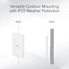 NETGEAR Wireless Outdoor Access Point (WAX610Y) – WiFi 6 Dual-Band AX1800 Speed | Up to 200 Devices | 1×2.5G Ethernet Port | IP55 Weatherproof | 802.11ax | Insight Remote Management | PoE+ Powered